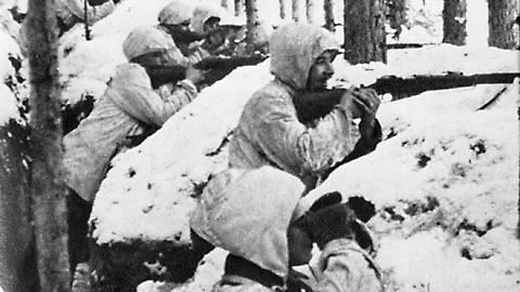 Finns during The Winter War.