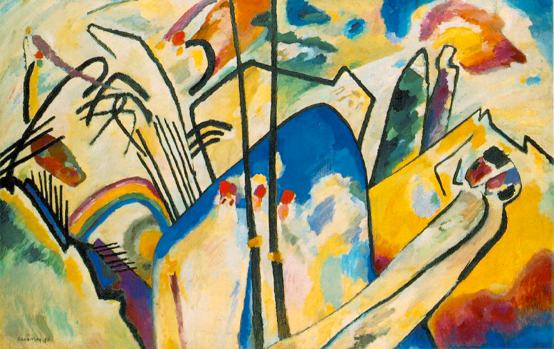 Wassily Kandinsky, Composition V, 1911.