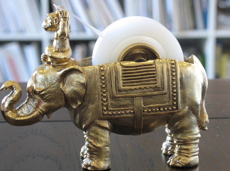 Brass_Elephant_Monkey_Tape_Dispenser