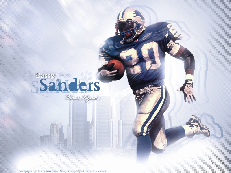 Barry Sanders, one of the best running backs EVER, and the Lions still couldn't win shit.
