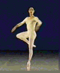 Dancer performing Fouetté en tournant. Image from wiki.
