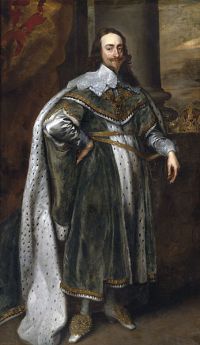 King Charles I. Nice shoes, dude. Image from wiki.