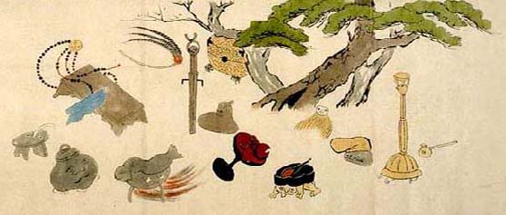 Tsukumogami plotting revenge. Image from Kyoto University Library