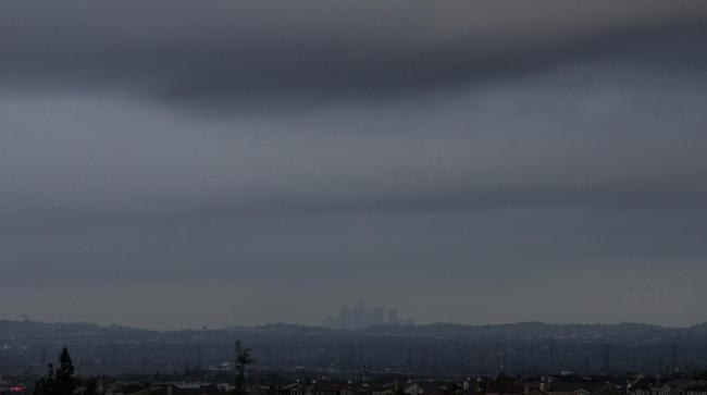 view of downtown Los Angeles.